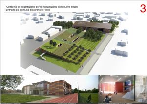 2011<br>Concorso di progettazione per la realizzazione della nuova scuola primaria a costituire un plesso unico con la scuola secondaria esistente del Comune di Mareno di Piave (TV)